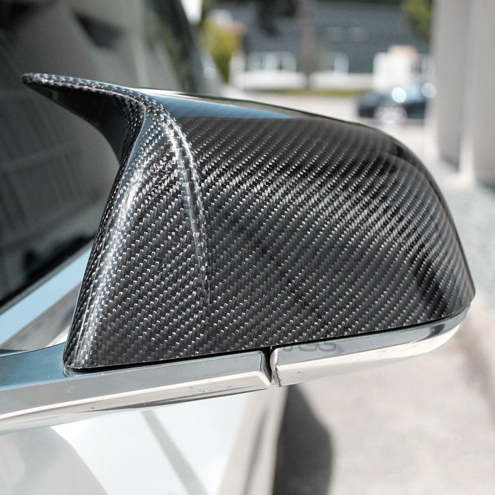 Dynotec Spegelkpor kolfiber M-Style Model 3