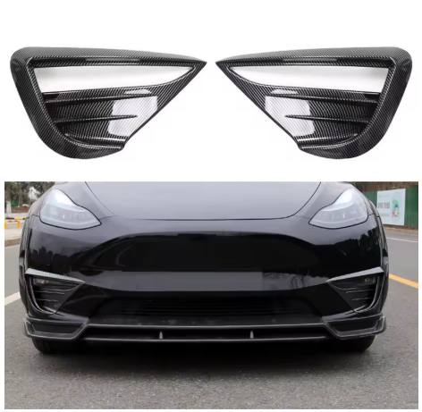 Dimljus-trim Large Tesla Model Y - Kolfibermnster