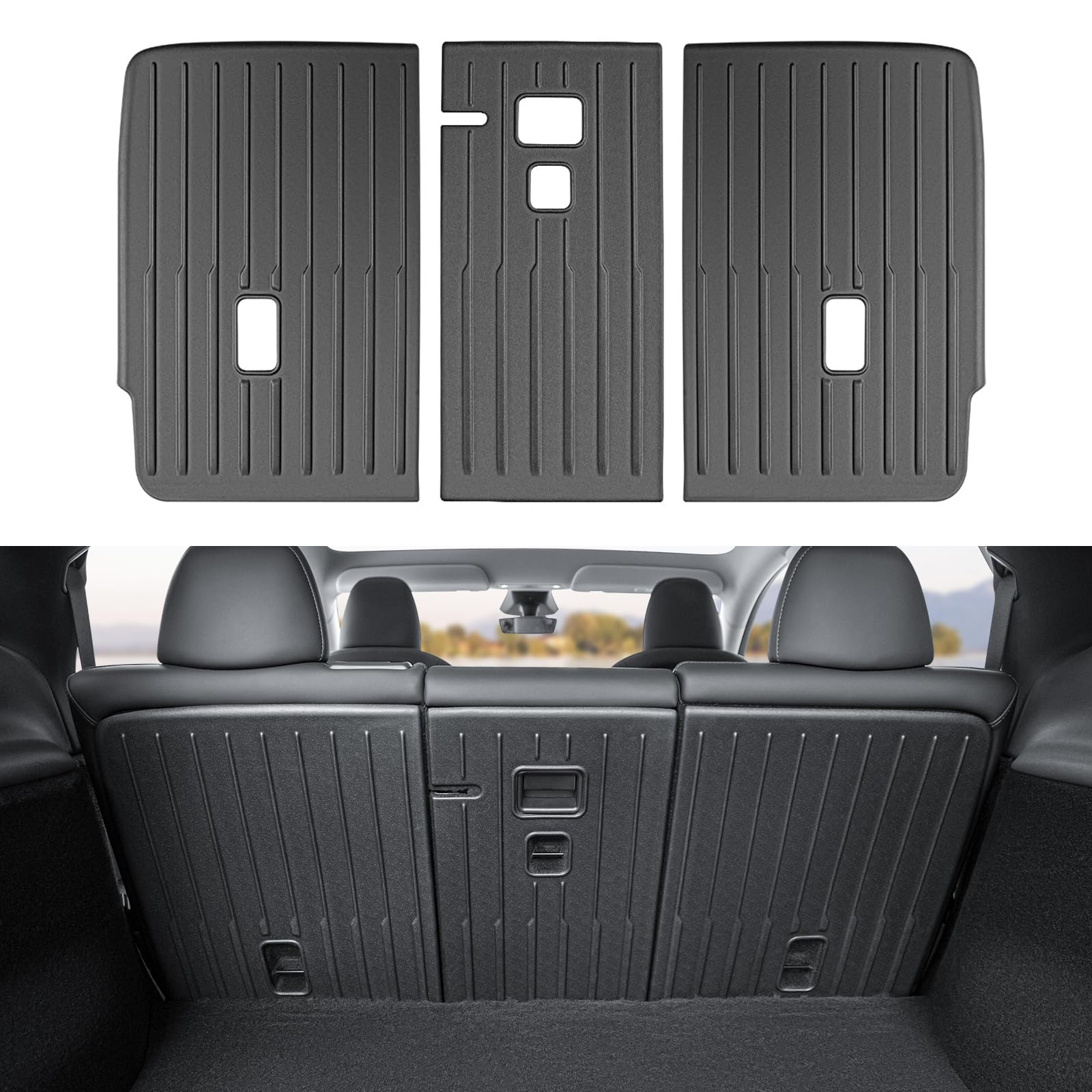 Stolsskydd Bakre Raden TPE - Model Y Juniper