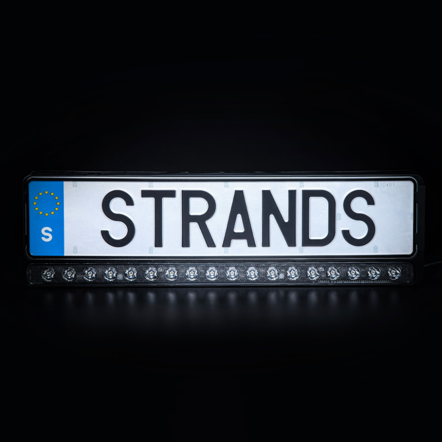 Strands Nuuk E-line licens plate LED BAR